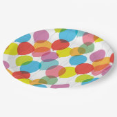 Natural Wonders Party Balloons Muster Pappteller (Schrägansicht)