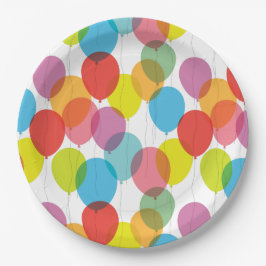 Natural Wonders Party Balloons Muster Pappteller