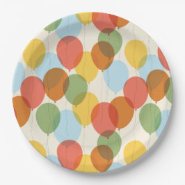 Natural Wonders Party Balloons Muster Pappteller