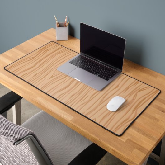 Natural Wood Grain Desk Mat for Stylish Workspace Schreibtischunterlage (Büro 2)
