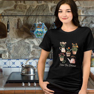 Naturalist Herbal Tea Enthusiast Custom Tri-Blend Shirt