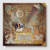 Naturalist Sketch/Photo Foil Journal Gästebuch