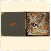 Naturalist Sketch/Photo Foil Journal Gästebuch