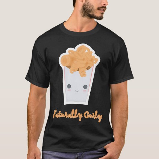 Naturally Curly T-Shirt (Vorderseite)