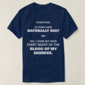 NATURALLY RED T-Shirt (Design vorne)