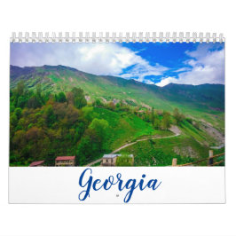 Naturarchitektur Georgien Kalender
