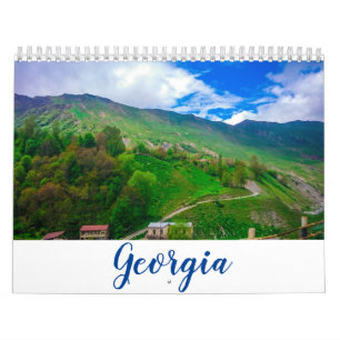 Naturarchitektur Georgien Kalender