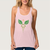 Naturarzt Caduceus Tank Top (Vorderseite)
