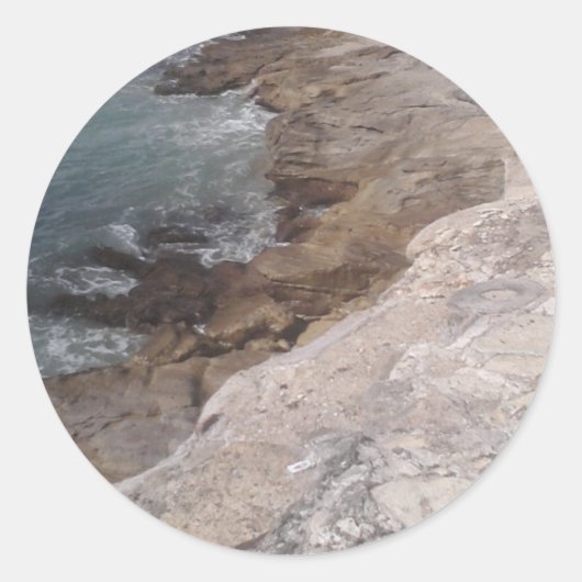 Naturaufkleber Runder Aufkleber (Vorderseite)