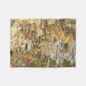 Naturbaumrinde für Naturliebhaber Fleecedecke (Vorderseite (Horizontal))