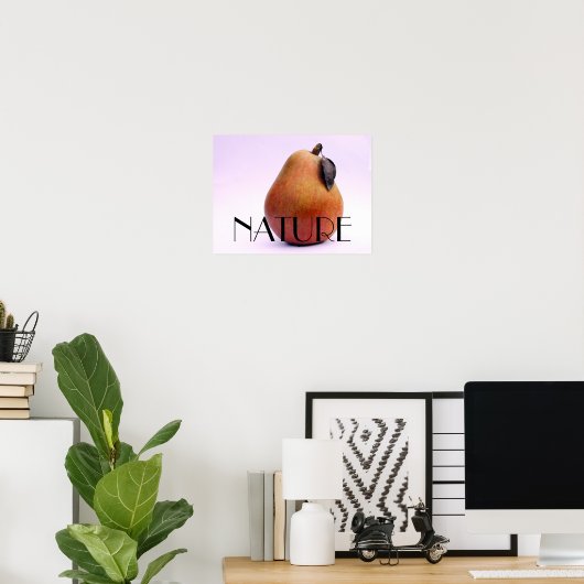 NATURBirne Poster (Heimbüro)