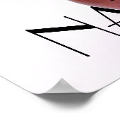 NATURBirne Poster (Ecke)