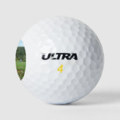 Naturblick Vom Golfplatz aus Golfball (Logo)
