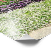 Naturblumengarten Fotodruck (Ecke)