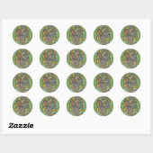 NATURBOUNTY WILDLIFE CORNUCOPIA STICKERS (Blatt)