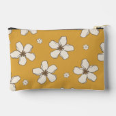 Naturbraun-Blume Zubehörtasche (Rückseite)