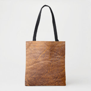 Naturbraune Ledertextur, Leder, Ski Tasche