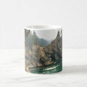 Naturbrücke, Felsenbucht Thunder, Oregon Kaffeetasse (Mittel)
