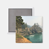 Naturbrücke, Felsenbucht Thunder, Oregon Magnet (Vorderseite/Rückseite)