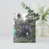 Naturbrücke, Felsenbucht Thunder, Oregon Postkarte (Stehend Vorderseite)