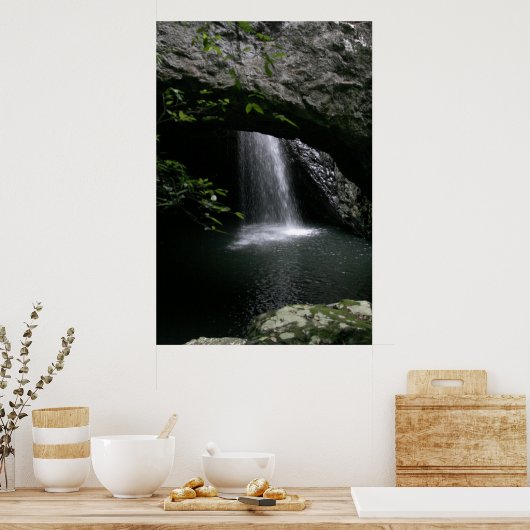 Naturbrücke Poster (Küche)