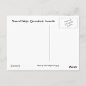 Naturbrücke Postkarte (Rückseite)