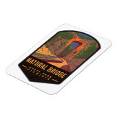 Naturbrücken Staat Park Virginia Magnet (Linke Seite)