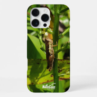 NaturCraze Brown Grasshopper iPhone Gehäuse 16 Pro Max Hülle