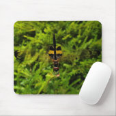 NaturCraze Schwarz-Gelbe Libfliegenmousepad Mousepad (Mit Mouse)