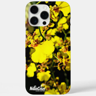 NaturCraze Yellow Orchid Blume iPhone / iPad Gehäu 16 Pro Max Hülle