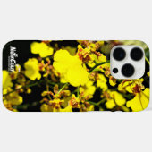 NaturCraze Yellow Orchid Blume iPhone / iPad Gehäu Case-Mate iPhone Hülle (Rückseite (Horizontal))