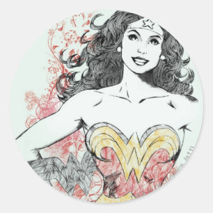 Naturdesign 3 runder aufkleber