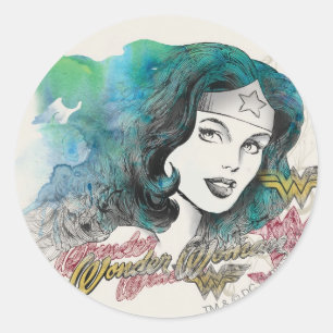 Naturdesign 7 runder aufkleber