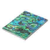 Naturdesign paua abalone Muschel Notizblock (Rotiert)