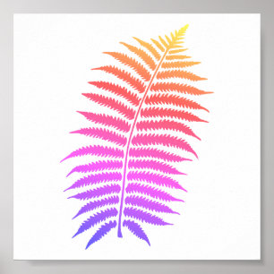 Naturdesign Plakatwand Kunst bunt Poster