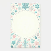 Naturdesign Post-It® Notes, 4" x 6" Post-it Klebezettel (Vorderseite)