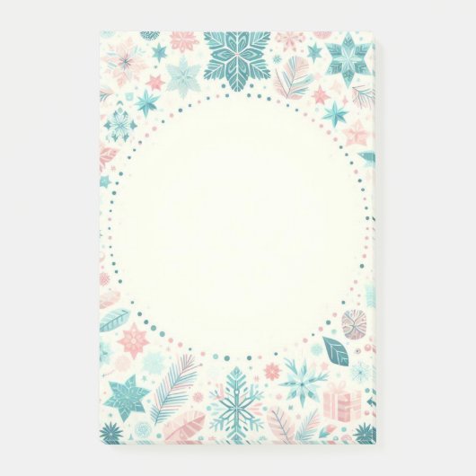 Naturdesign Post-It® Notes, 4" x 6" Post-it Klebezettel (Vorderseite)