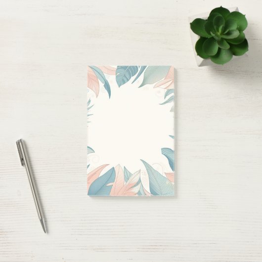 Naturdesign Post-It® Notes, 4" x 6" Post-it Klebezettel (Büro)