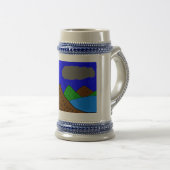 Naturdesign-Tasse Bierglas (VorderseiteRechts)