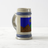 Naturdesign-Tasse Bierglas (Vorderseite Links)