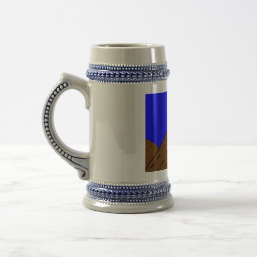 Naturdesign-Tasse Bierglas (Links)