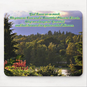 Naturdrucke Mousepad