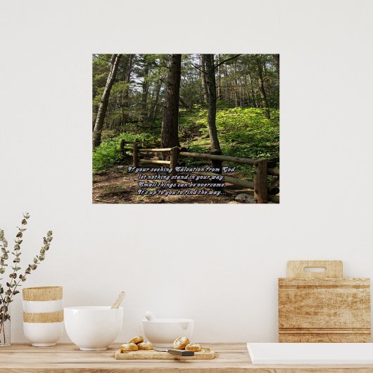 Naturdrucke Poster (Küche)