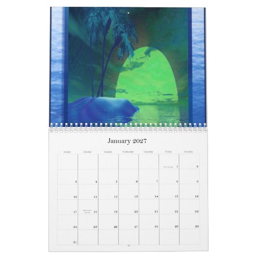 Nature 2009 Kalender (Jan 2027)