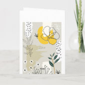 Nature Abstrakt Card Karte (Rückseite)