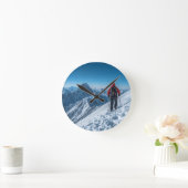 Nature Adventure Design Runde Wanduhr (Zuhause)