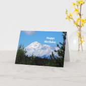 Nature Alaska Denali Landschaft Foto Geburtstag Karte (Gelbe Blume)