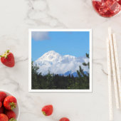 Nature Alaska Denali Landschaft Foto Serviette (Beispiel)