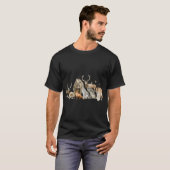 Nature Animal Bear Moose Deer T-Shirt (Vorne ganz)
