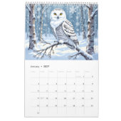 Nature animals habitat calendar kalender (Jan 2027)